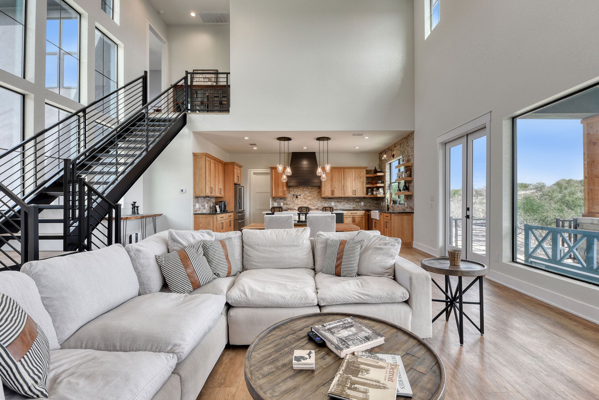 Hill country contemporary home