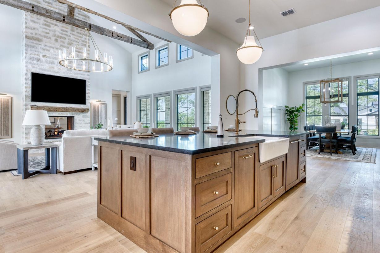 4 bedroom, 4 full bathrooms, 2 – ½ baths, 3 Car garage 1 study, Boerne Texas