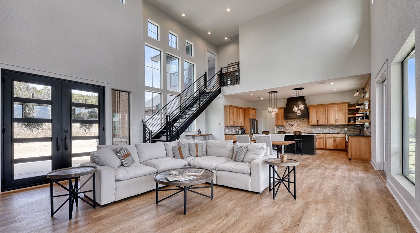 Hill country contemporary home