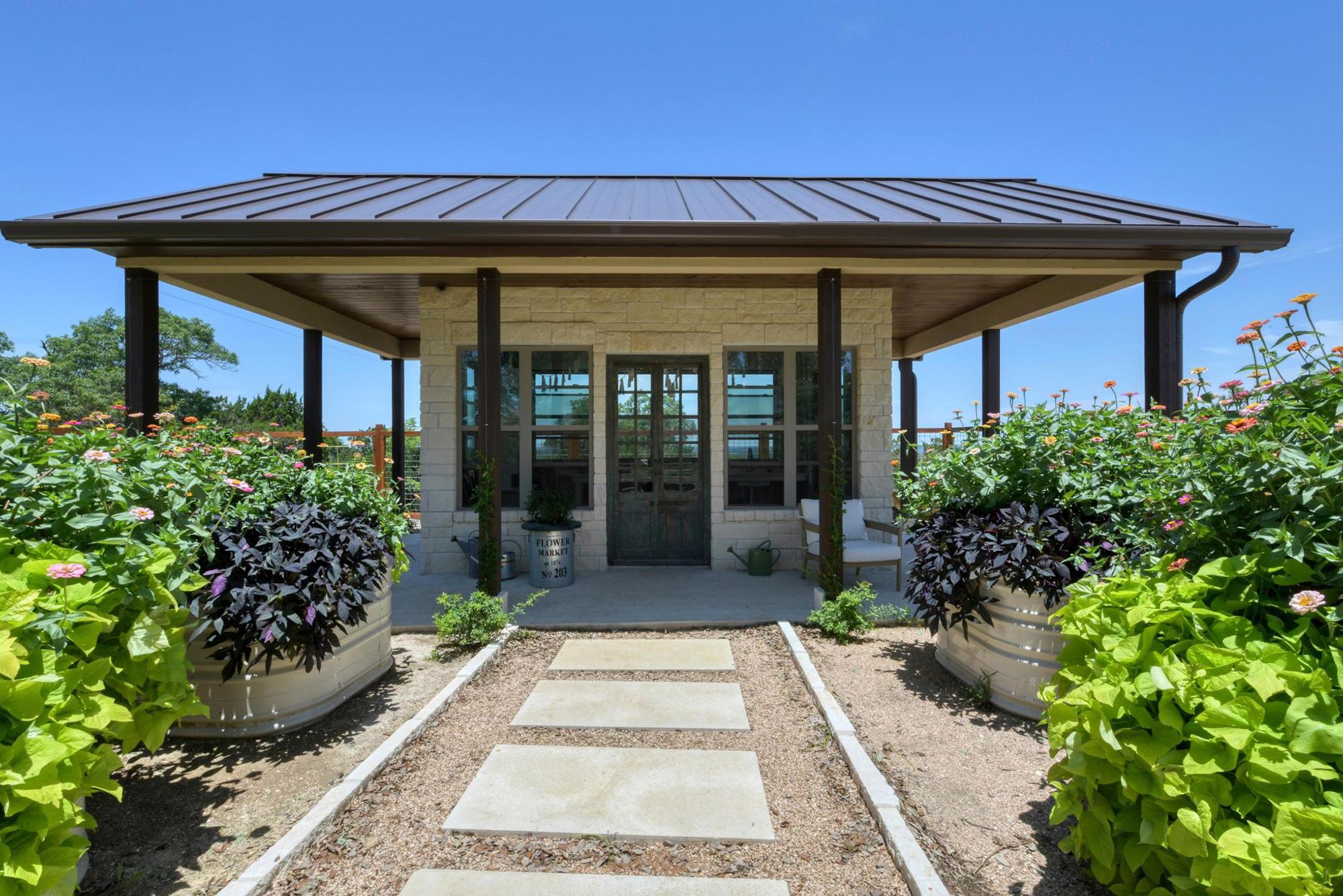 This gorgeous home has 7 bedrooms, 7 ensuite bathrooms, 2- ½ baths and a 4-car garage, Waring, Welfare, Texas