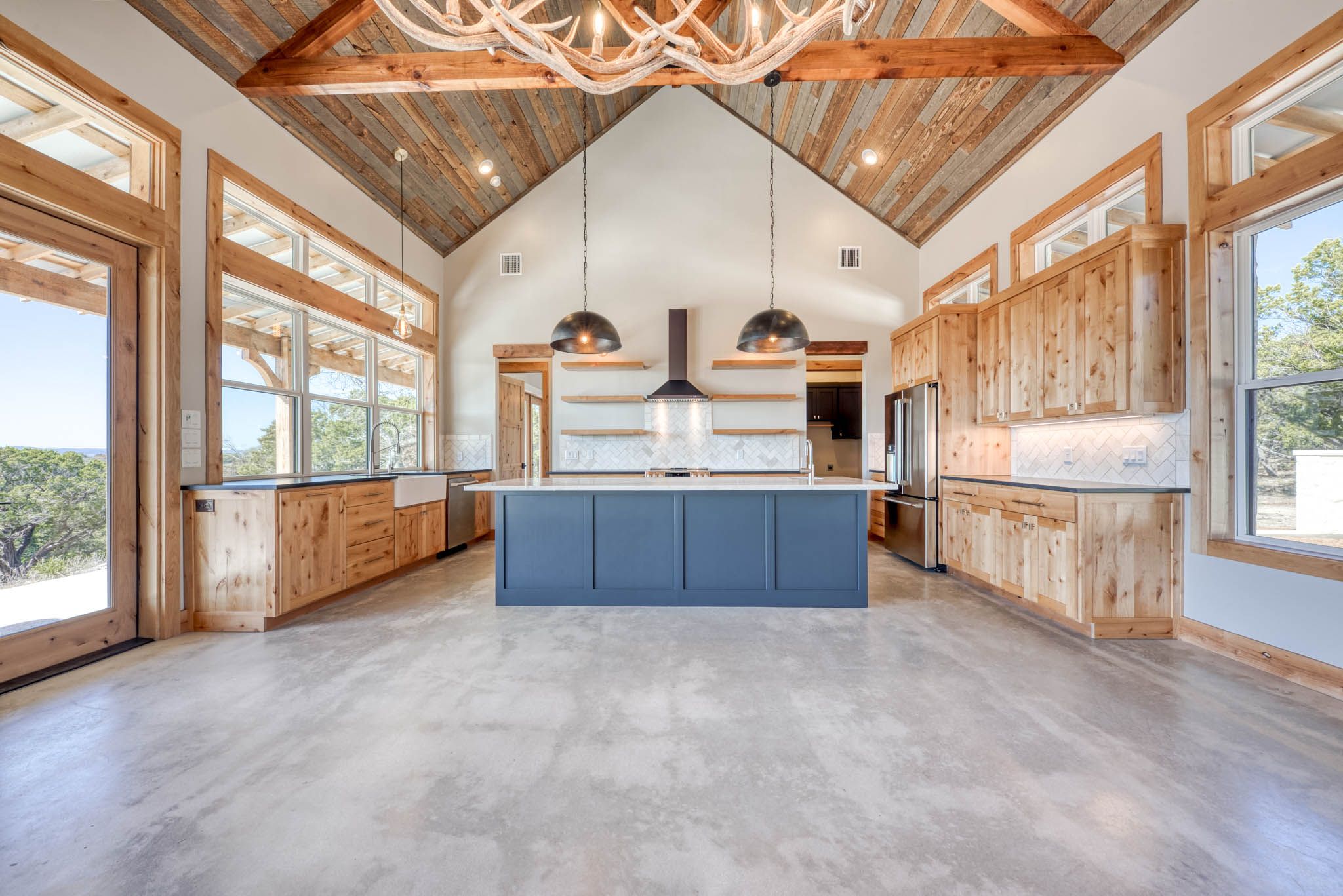 4 bedroom, 4 full bathrooms, 2 – ½ baths, 3 Car garage 1 study, Boerne Texas